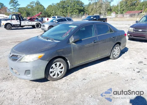 2013 Toyota Corolla L из США, поврежденный, VIN 2T1BU4EE9DC974208